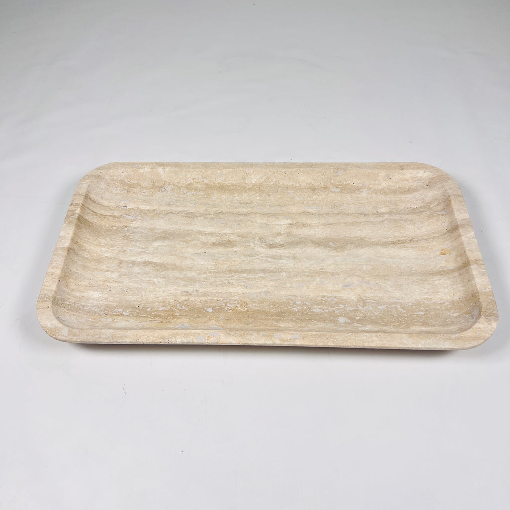 Carlotta Travertine Tray