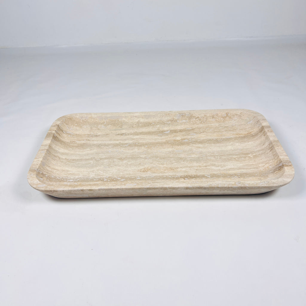 Carlotta Travertine Tray