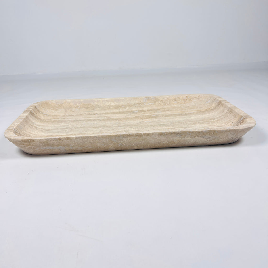 Carlotta Travertine Tray