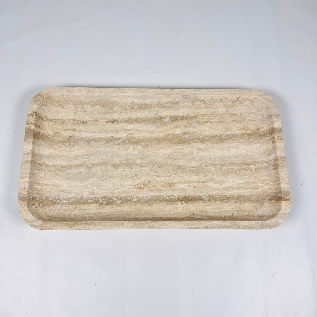 Carlotta Travertine Tray