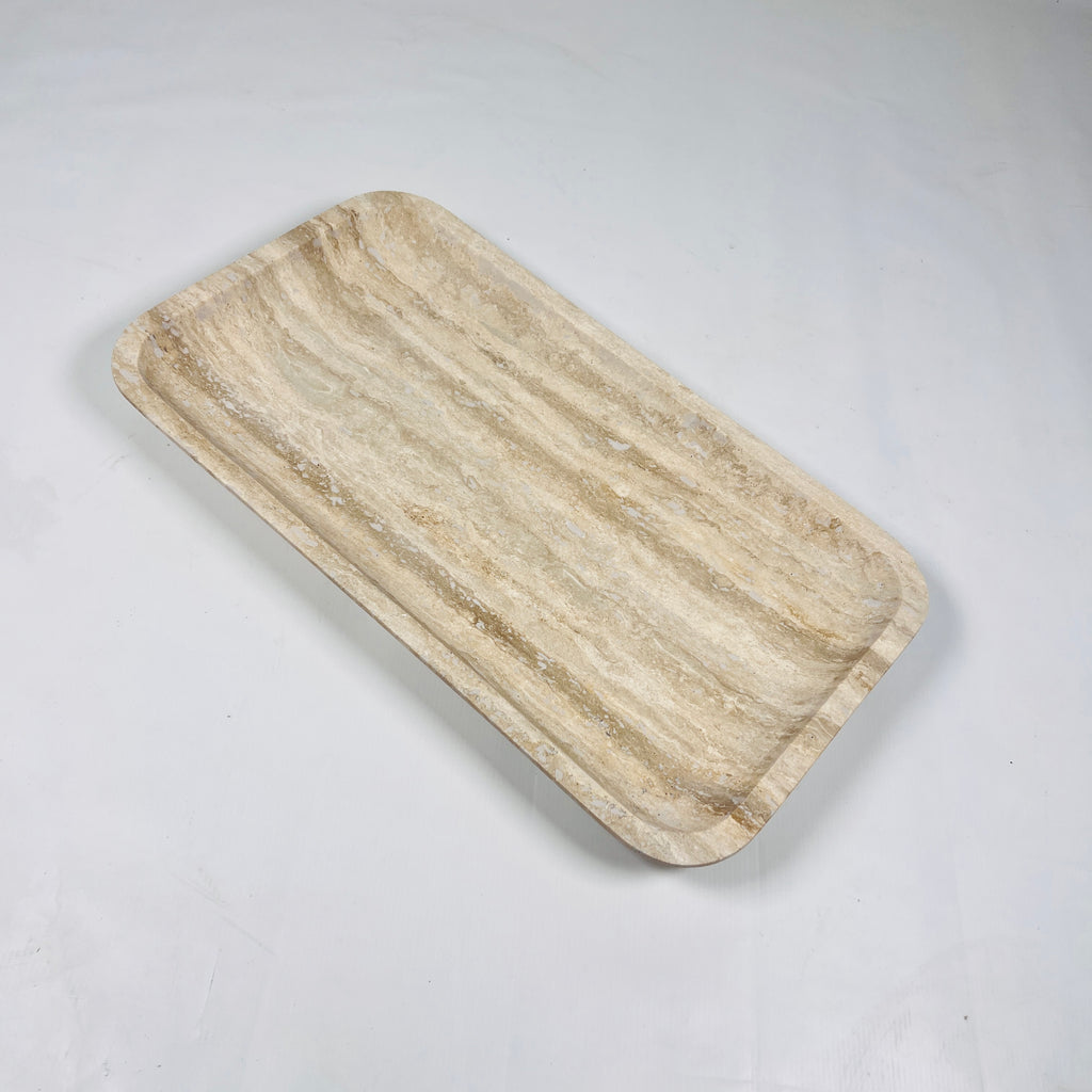 Carlotta Travertine Tray