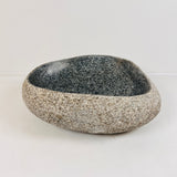 Black Speckled Sand River Stone Sink