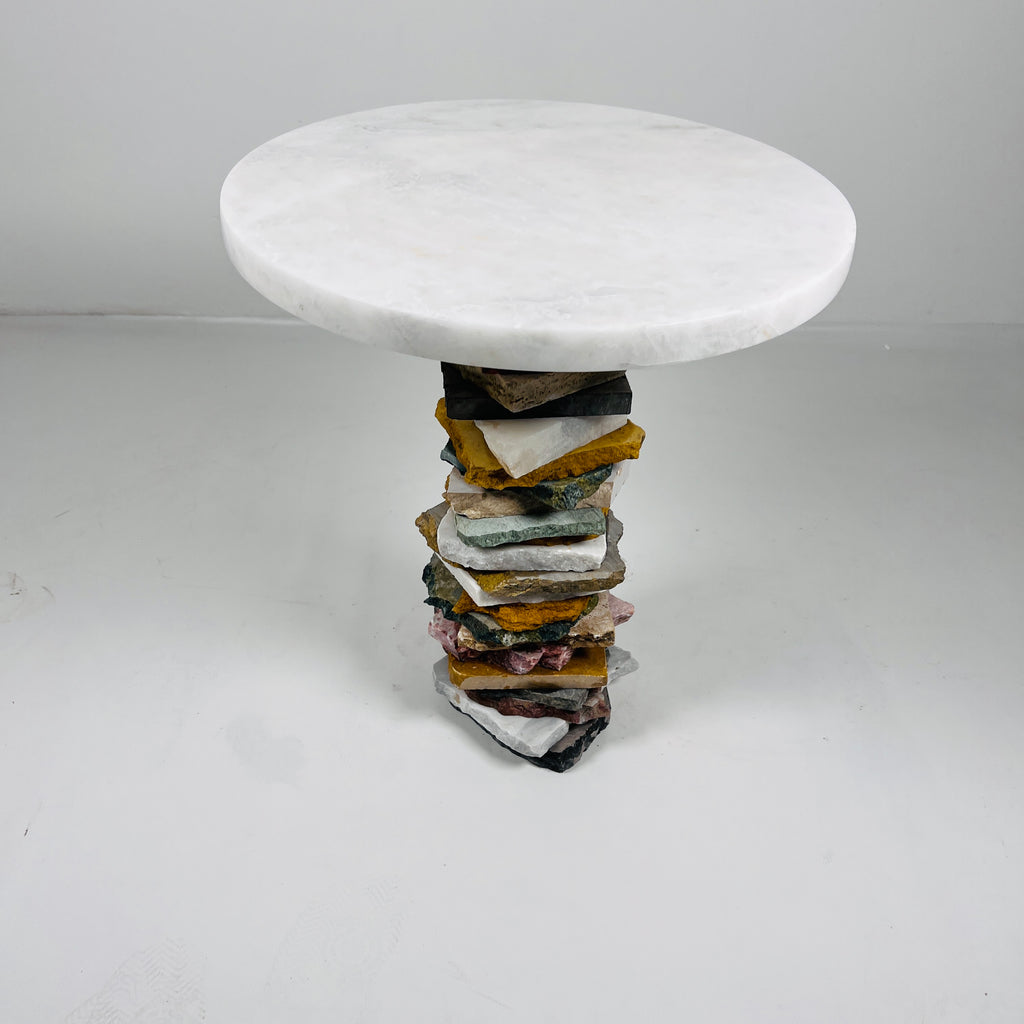 Multi-Layered Marble Table