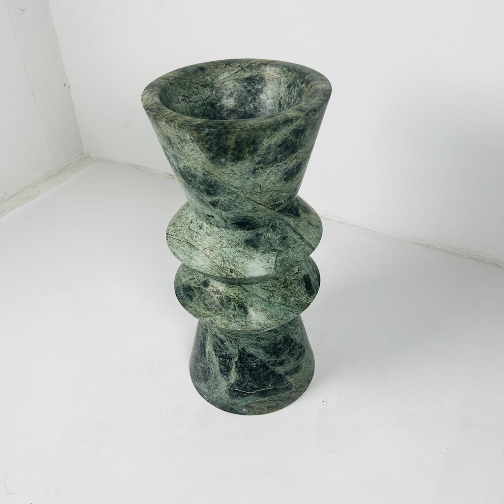 Cascade Jungle Green Vase (Large)