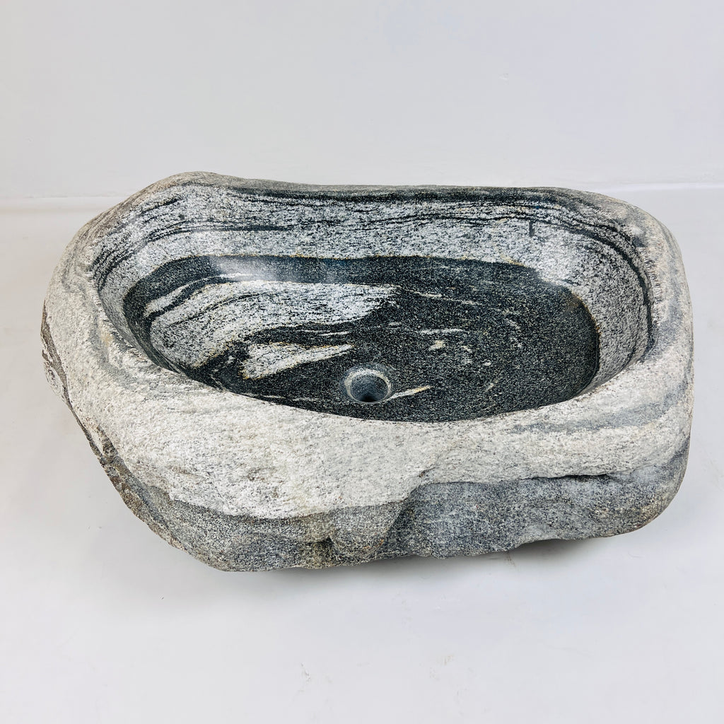 White Current River Stone Sink