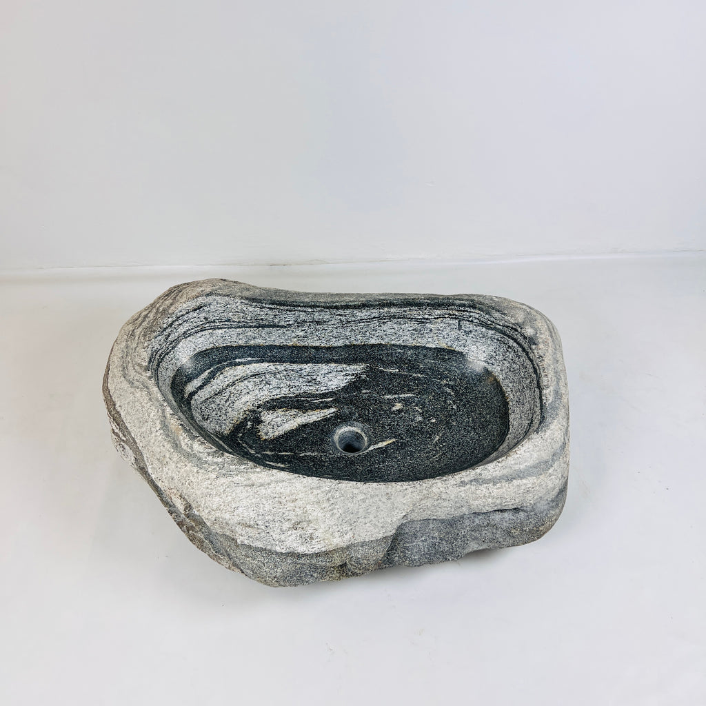 White Current River Stone Sink