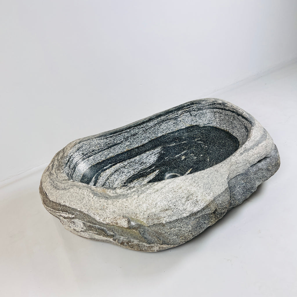 White Current River Stone Sink