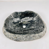 Green Speckled River Stone Sink