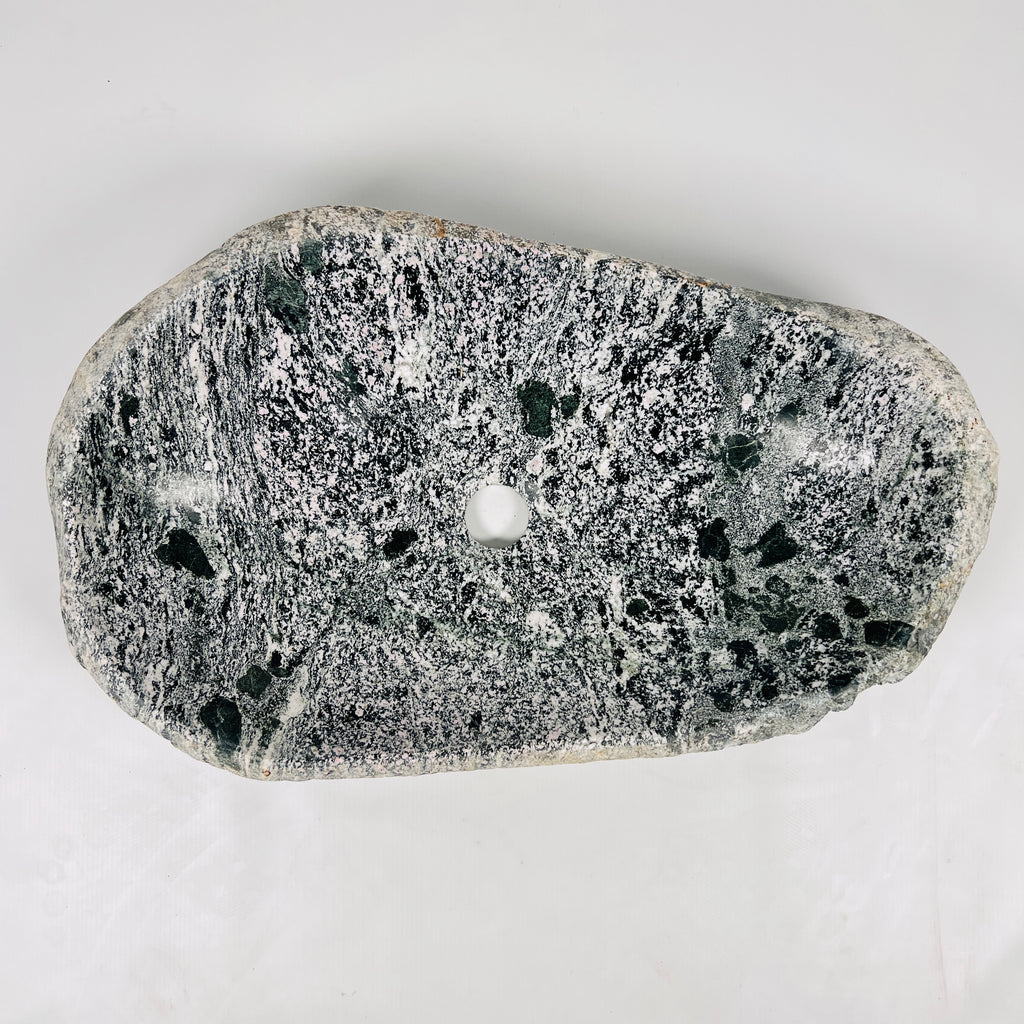 Grey Speckled River Stone Sink