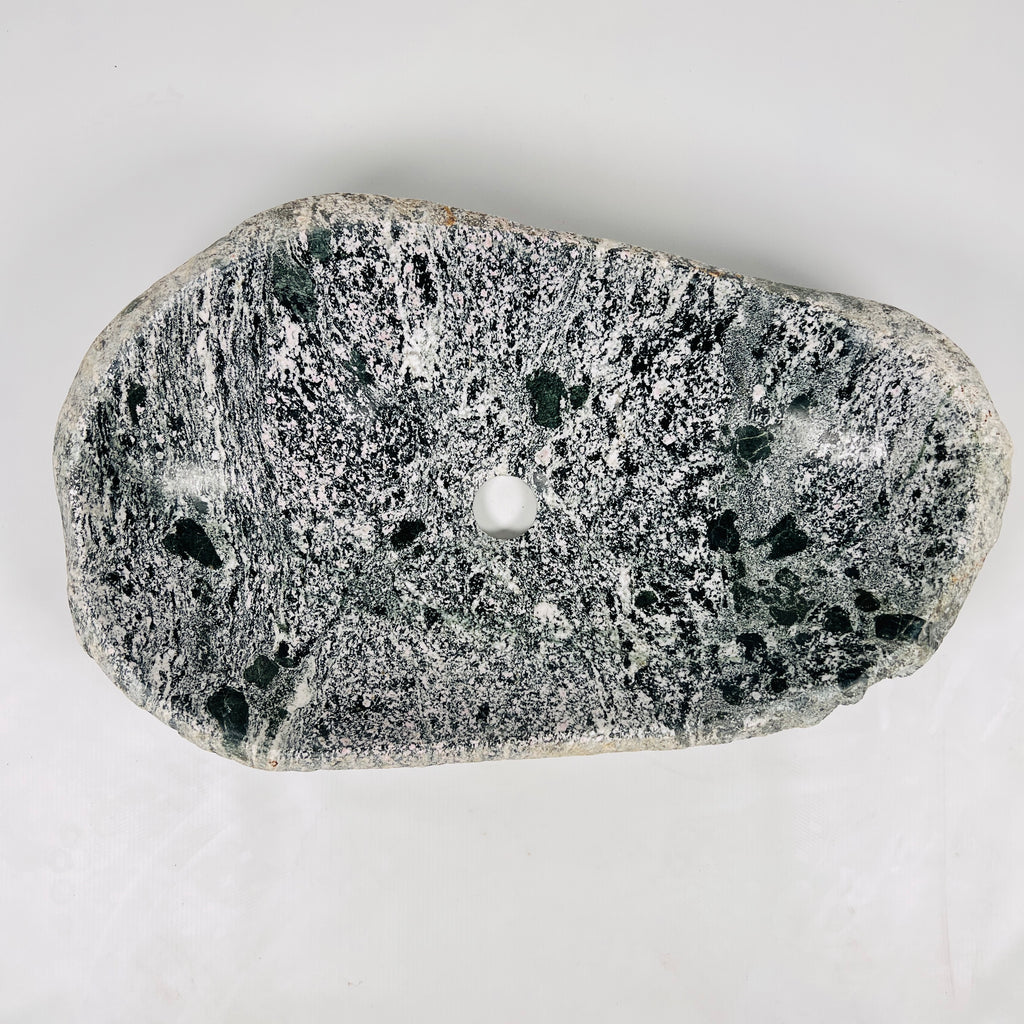 Grey Speckled River Stone Sink