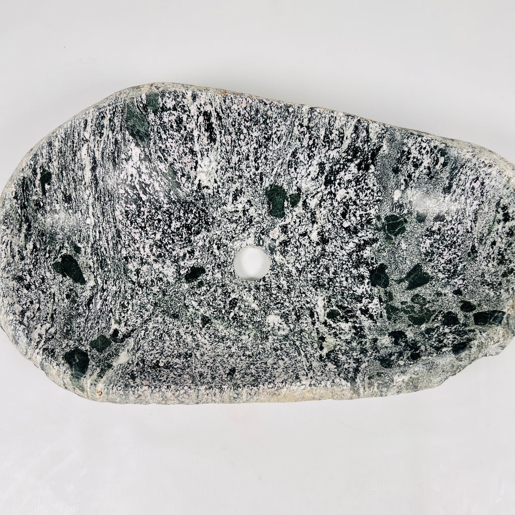 Grey Speckled River Stone Sink