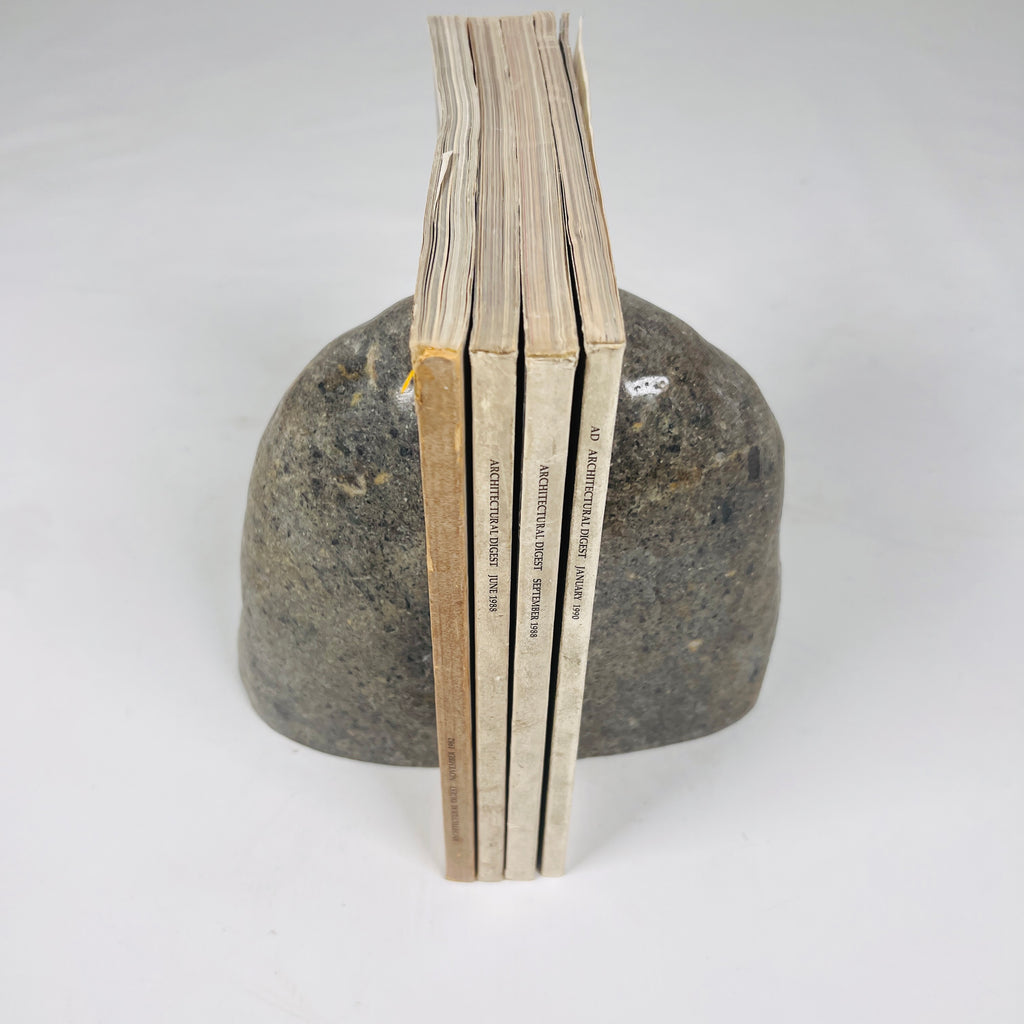 Brown Riverstone Bookend