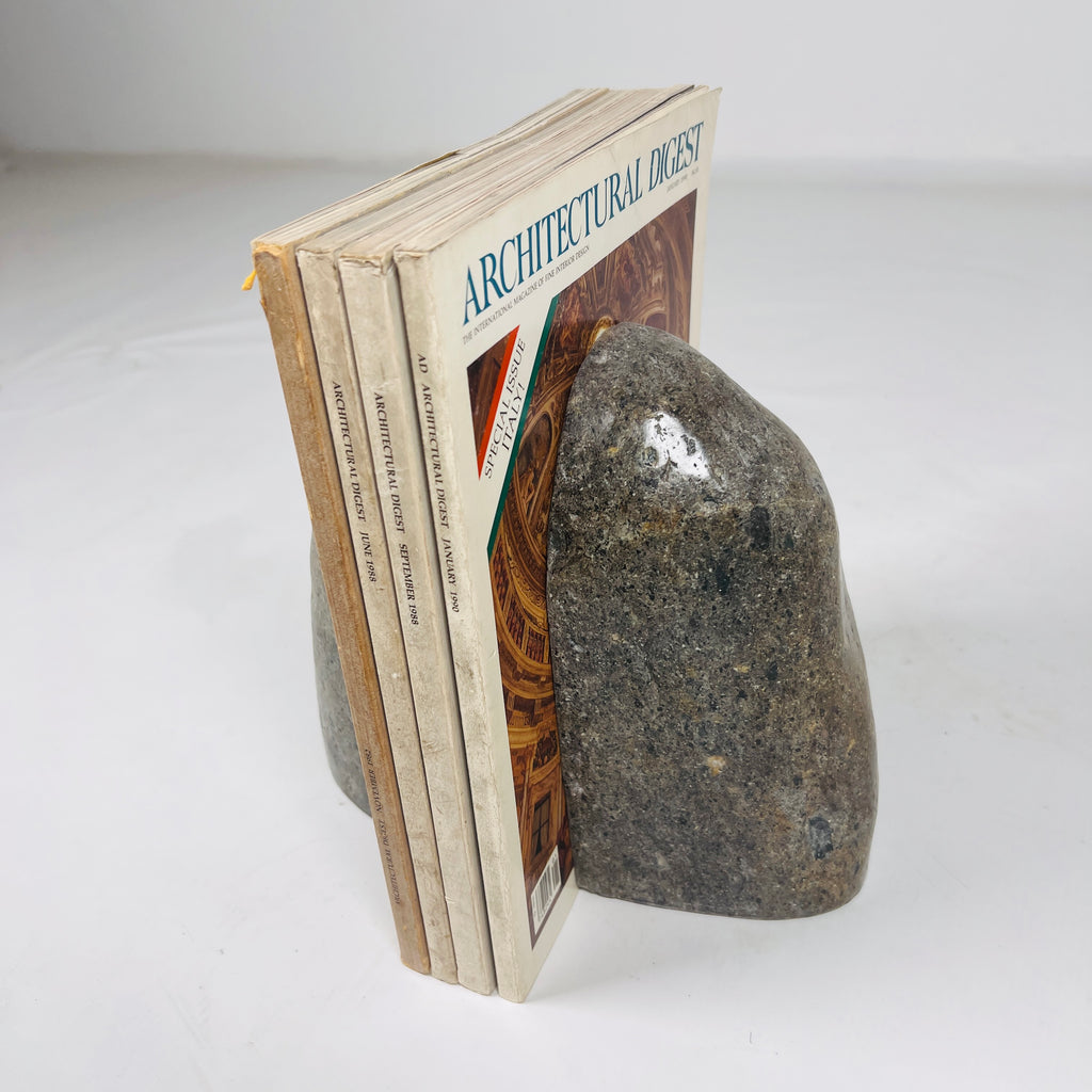 Brown Riverstone Bookend