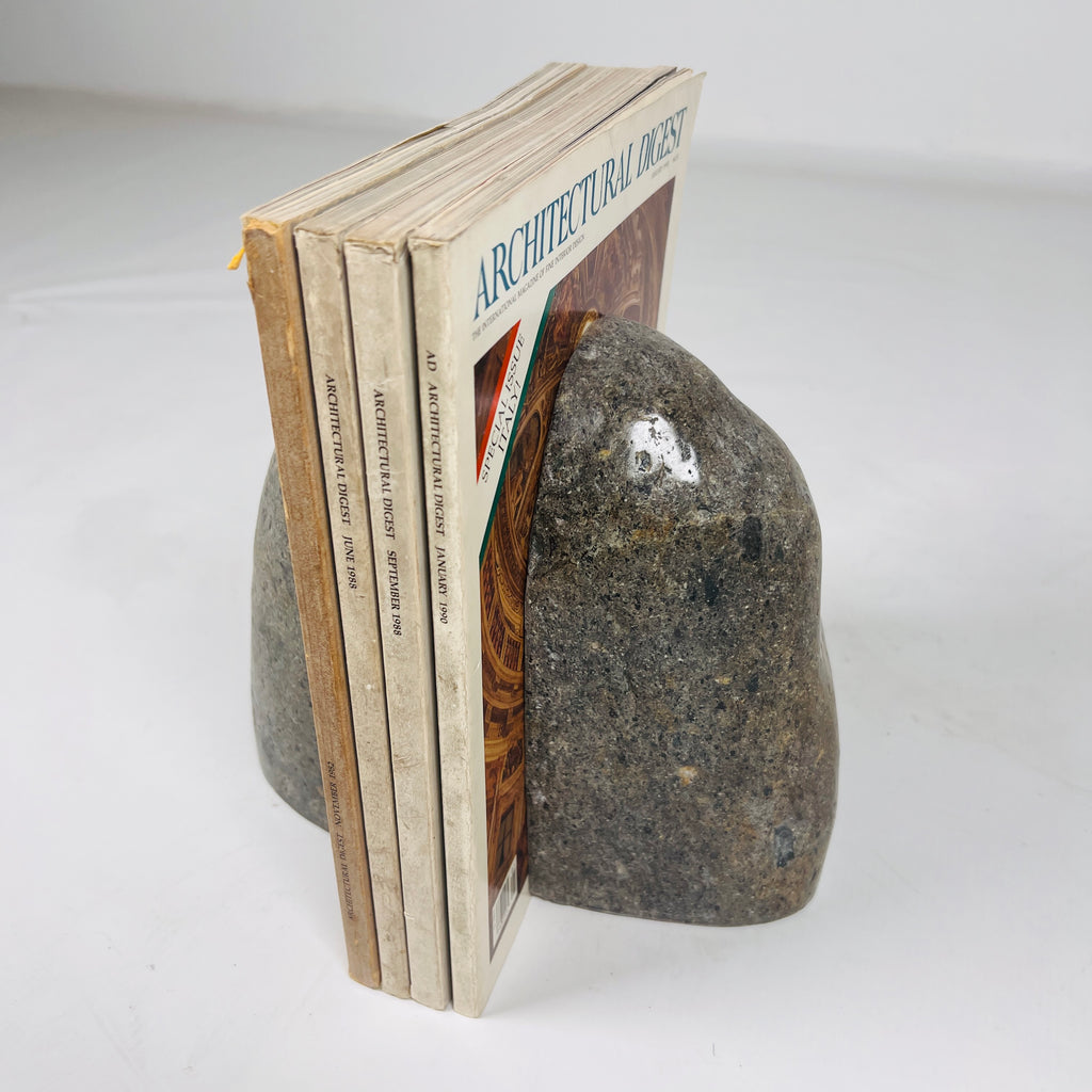 Brown Riverstone Bookend