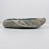 Green Brushed Irregular River Stone Sink