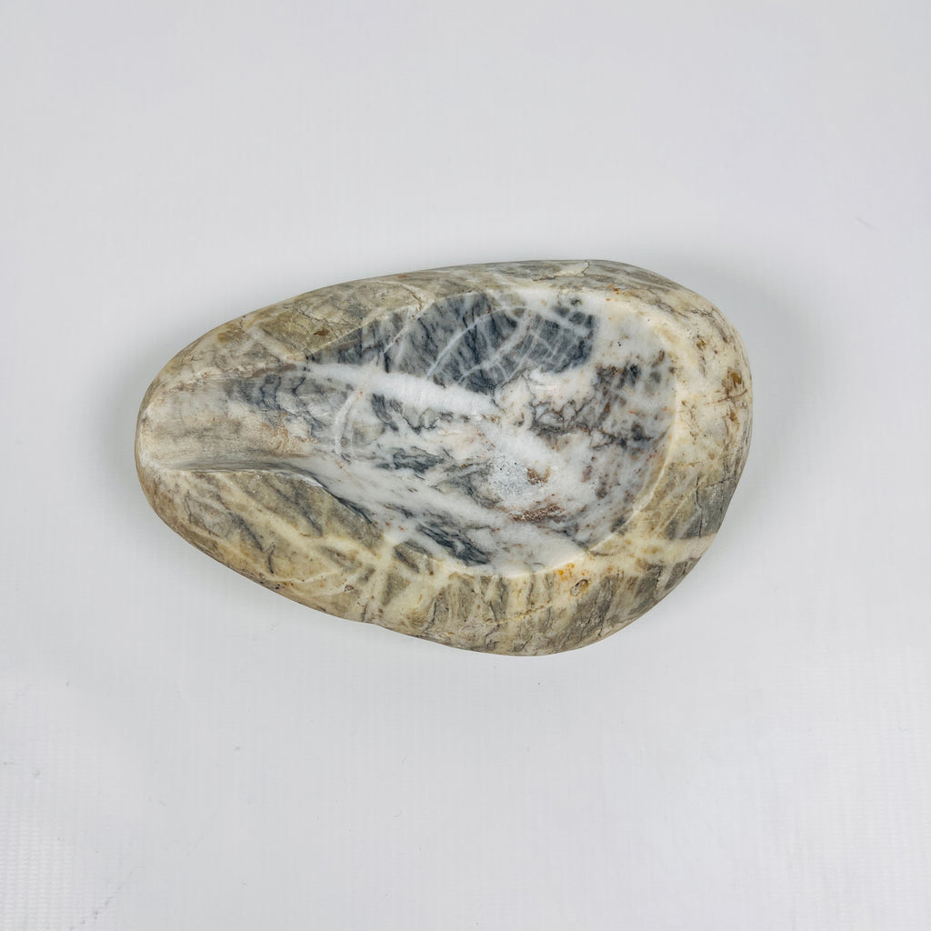 River Stone Grey Webbed Ash Tray