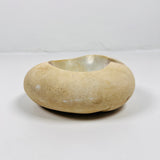 Eggshell Swirled Ash Tray - River Stone