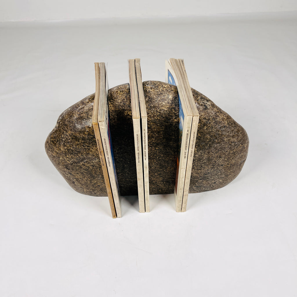 Brown Riverstone Bookend