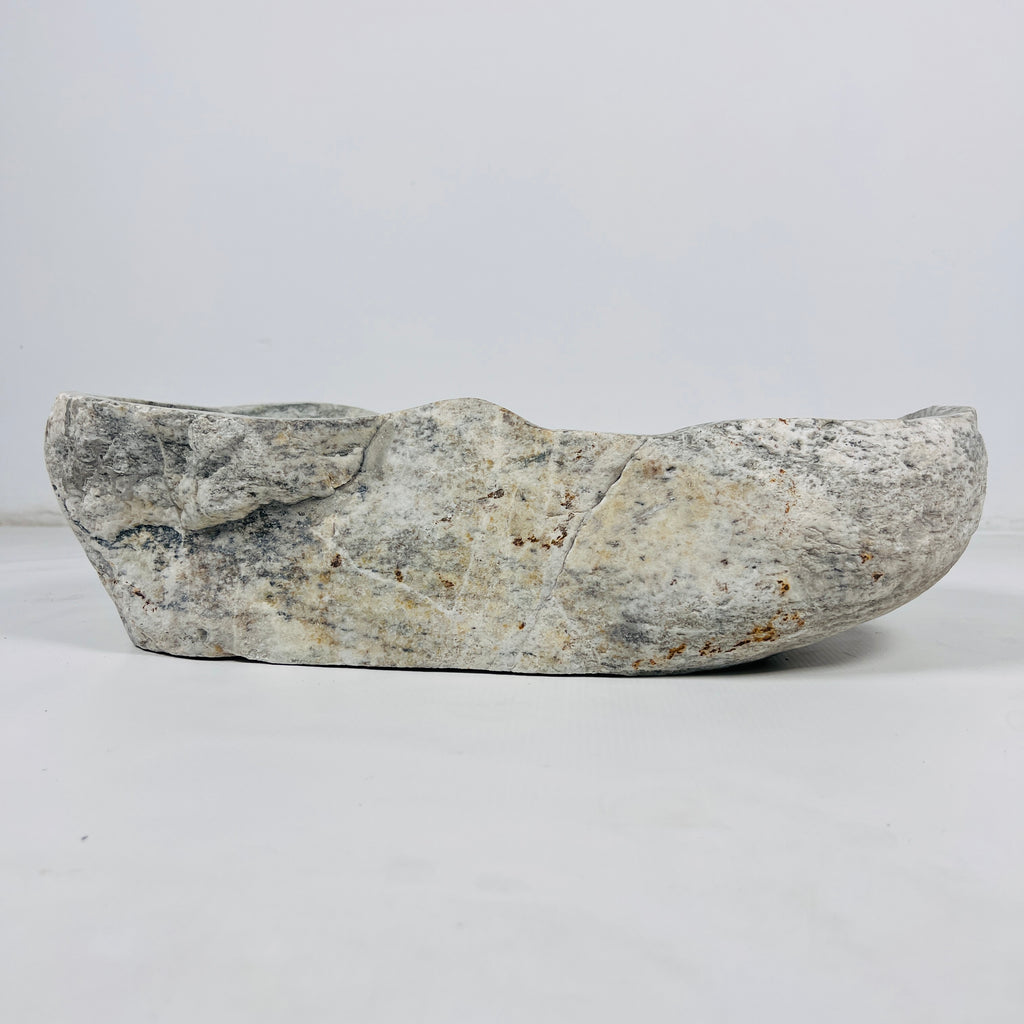 Black Hole Grey River Stone Sink