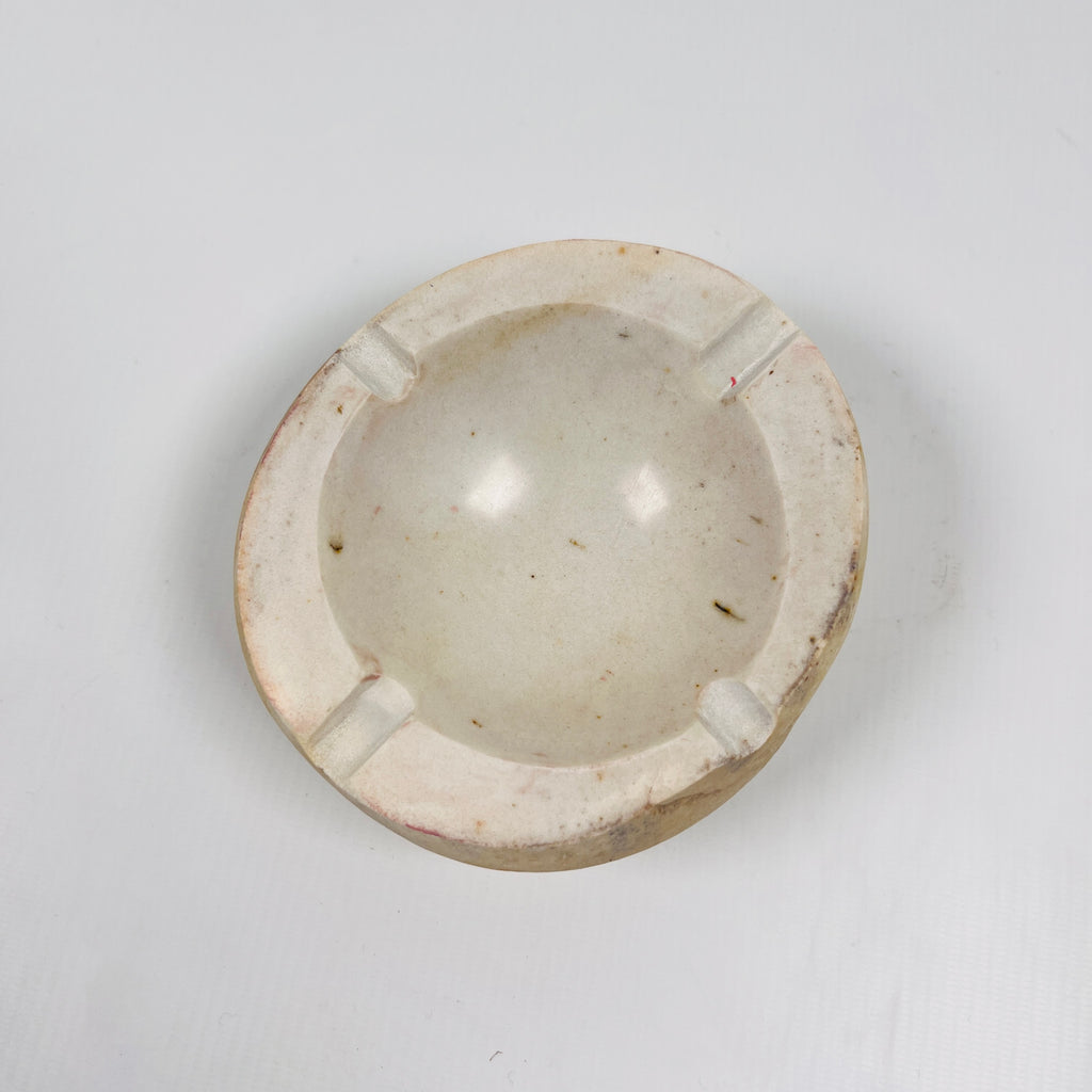 River Stone Coconut Shell Spotted Ash Tray