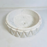 Prism Marble Basin - White