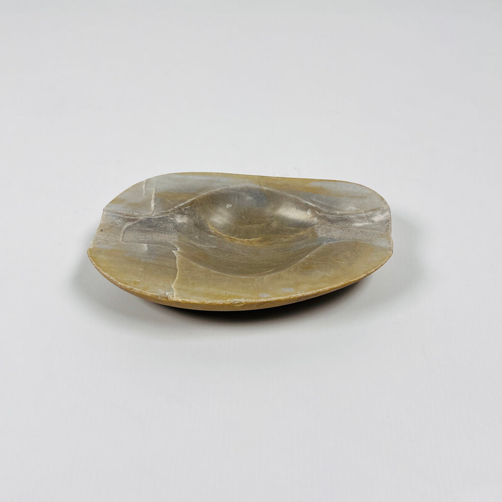 River Stone Grey Marked Ash Tray