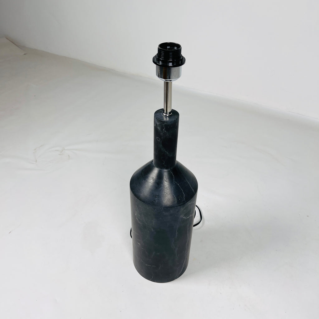 Bottled Bottom Black Table Lamp