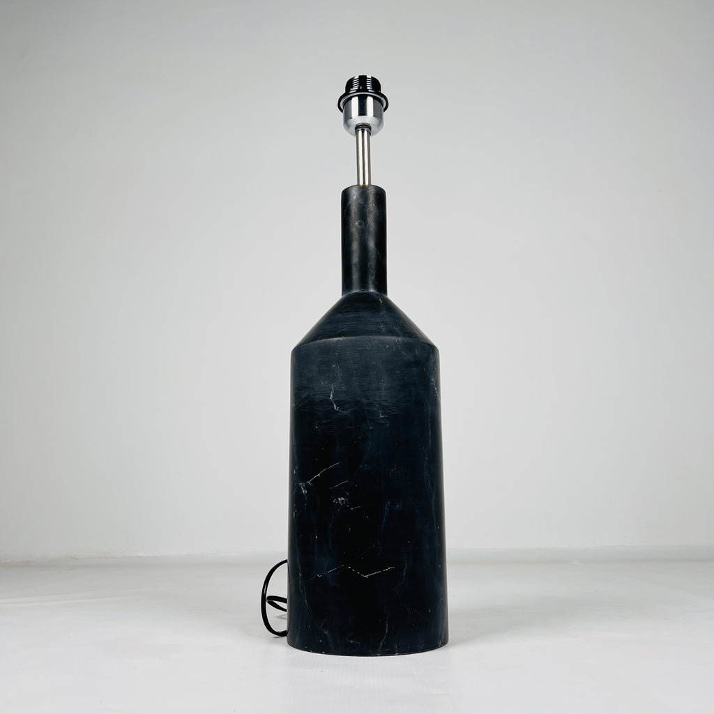 Bottled Bottom Black Table Lamp