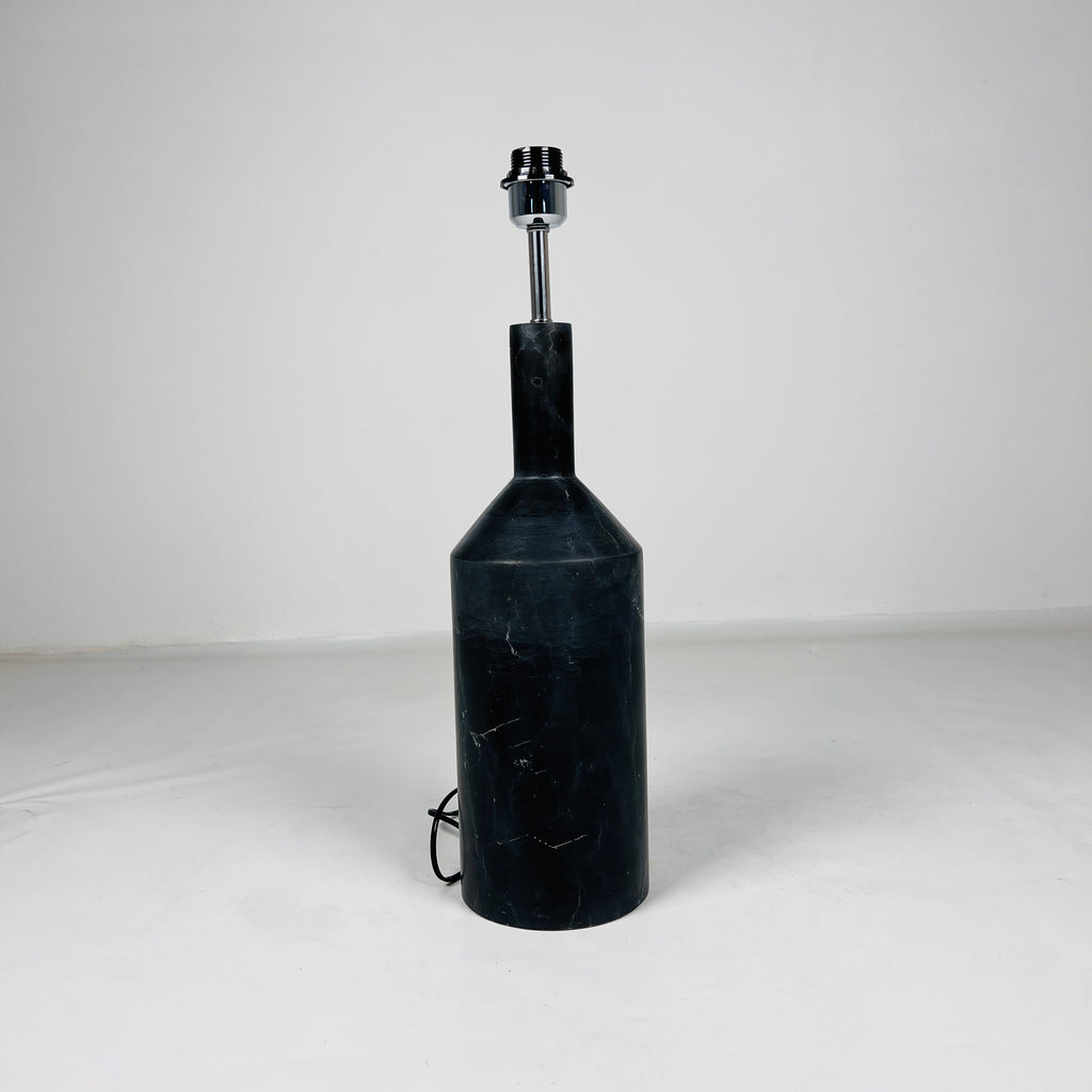 Bottled Bottom Black Table Lamp