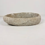 Brown Chips Riverstone Sink