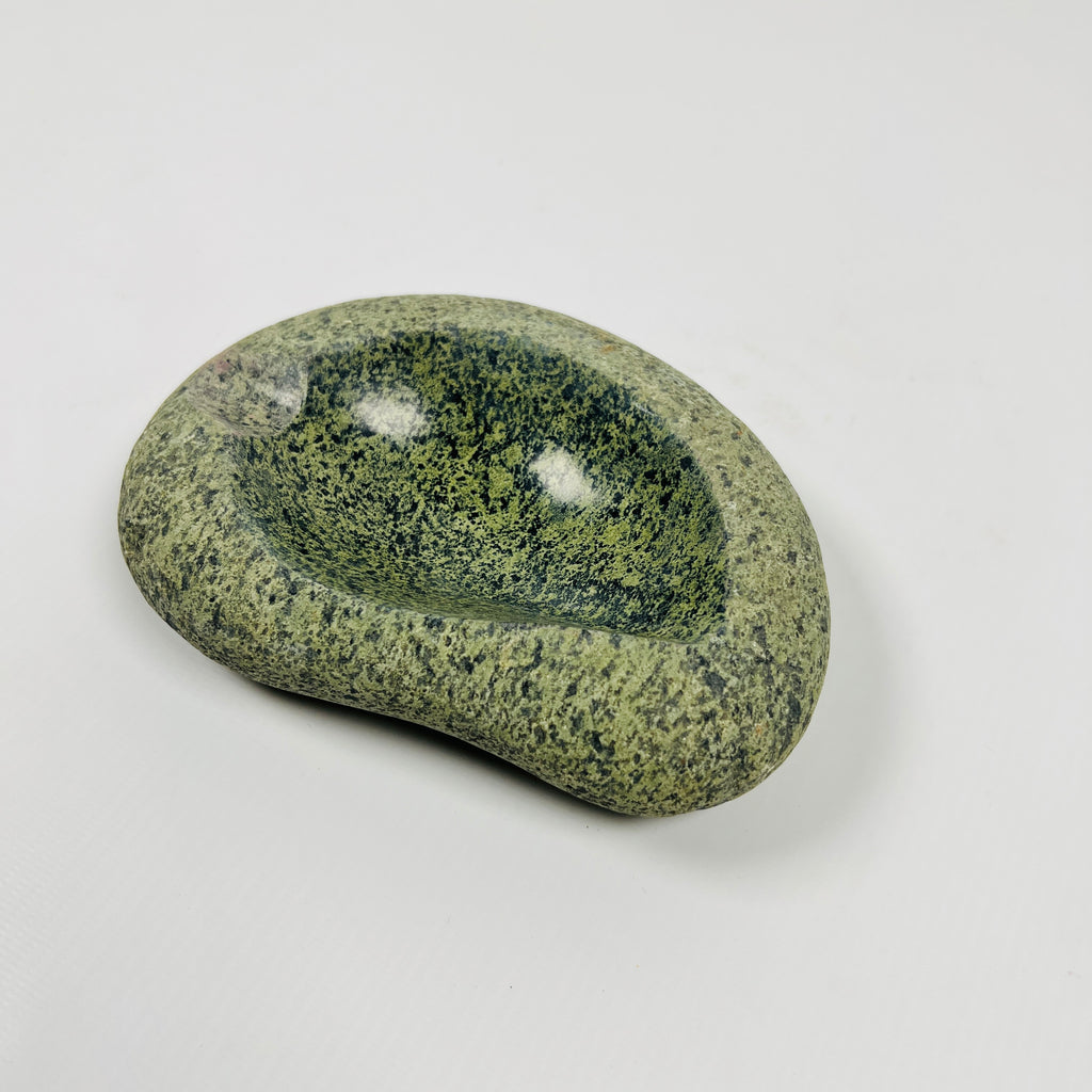 River Stone Green Speckled Ash Tray