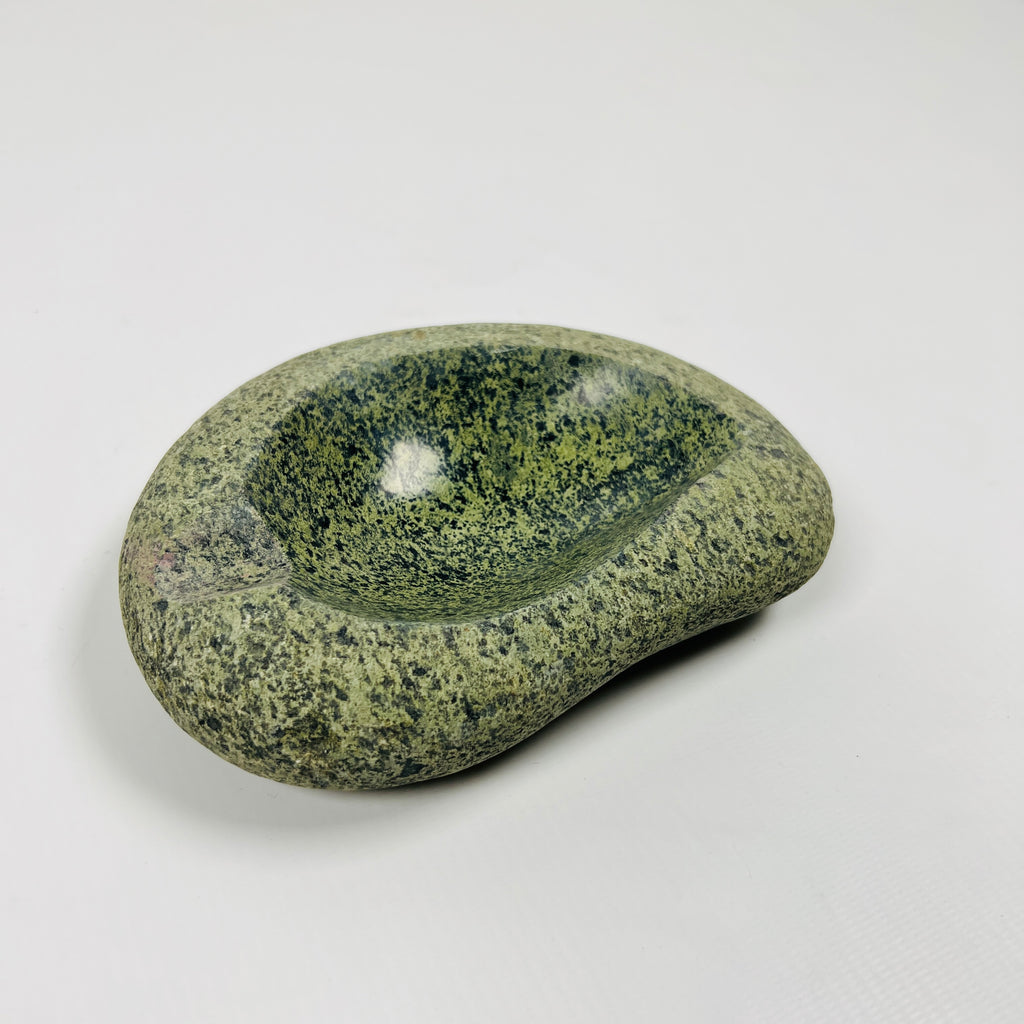 River Stone Green Speckled Ash Tray