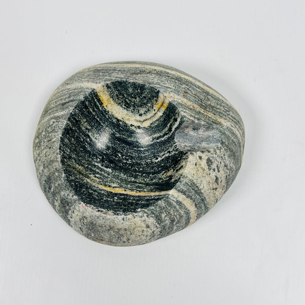 River Stone Honey Streaked Ash Tray