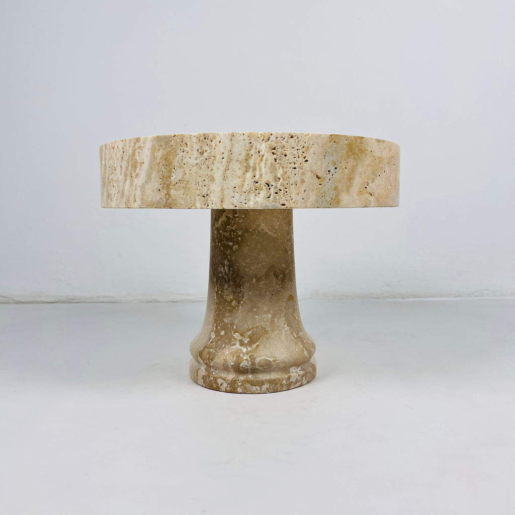 Travertine Deep Cake Stand