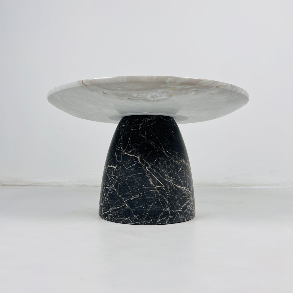 Grey And Black Marble Cake Stand