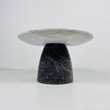 Marble Dessert Stand - Black & Gray