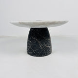 Marble Dessert Stand - Black & Gray