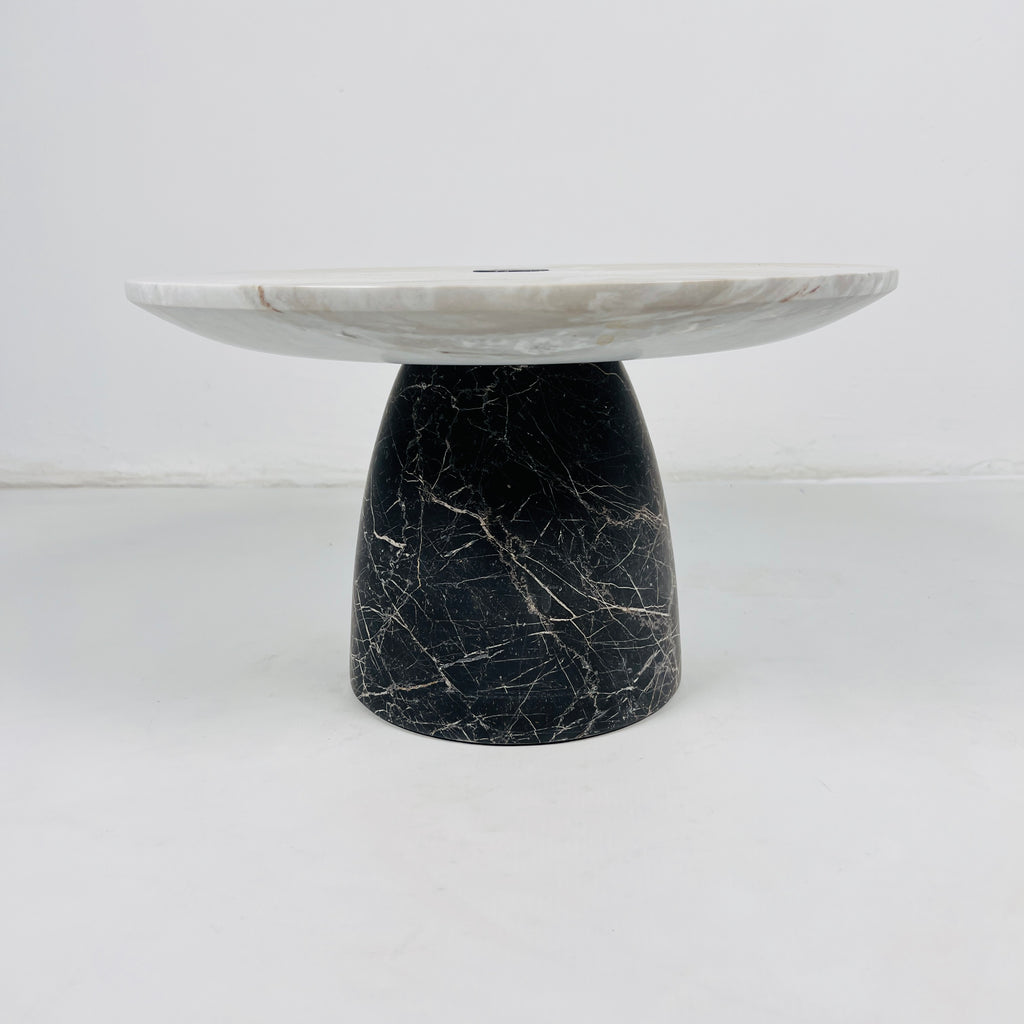 Grey And Black Marble Cake Stand