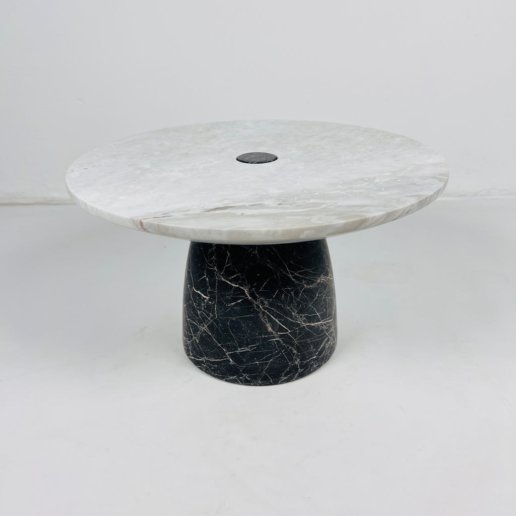 Grey And Black Marble Cake Stand