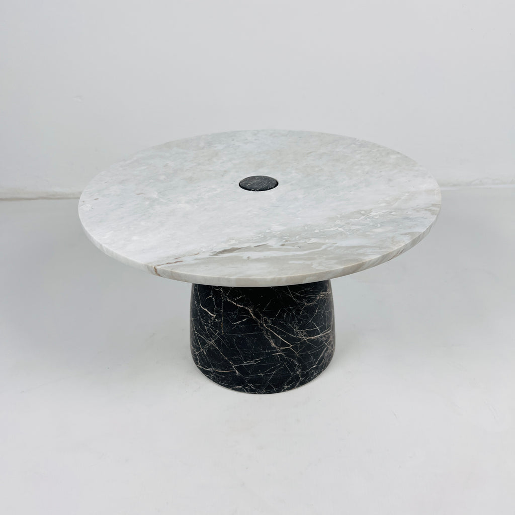 Grey And Black Marble Cake Stand