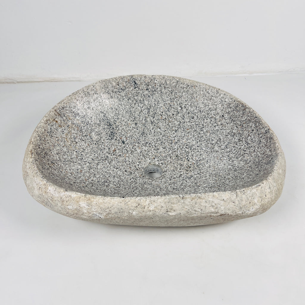 Grey Blotched Riverstone Sink