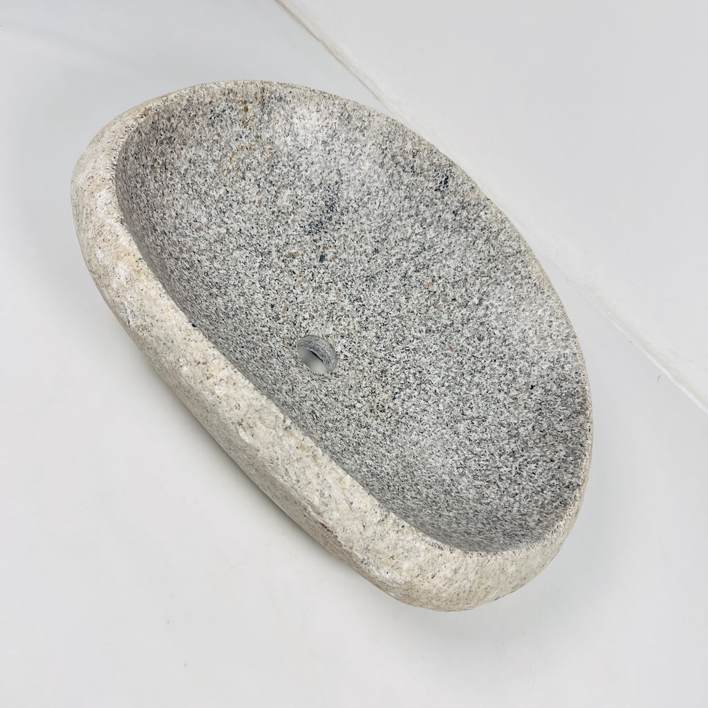 Grey Blotched Riverstone Sink