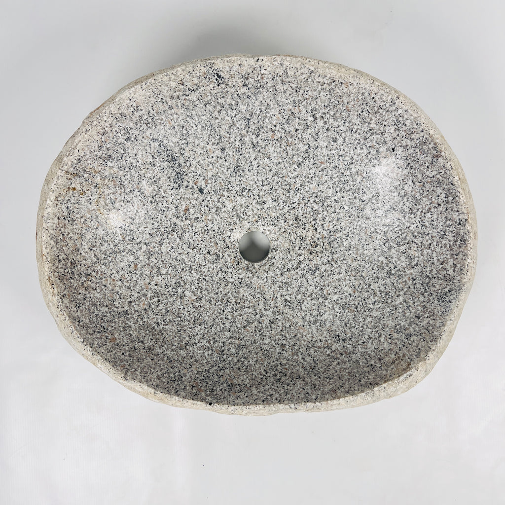 Grey Blotched Riverstone Sink