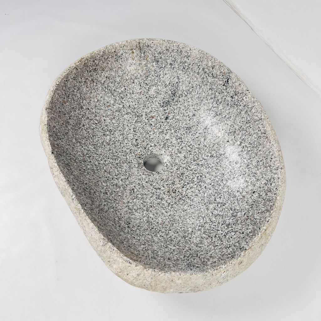 Grey Blotched Riverstone Sink