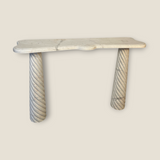 Torsade Console - White