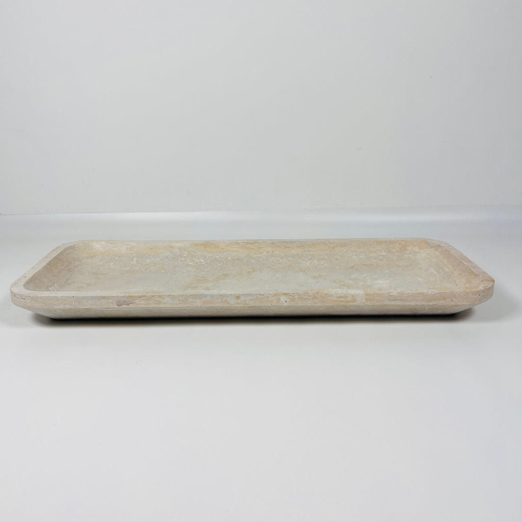 Zenith Travertine Tray