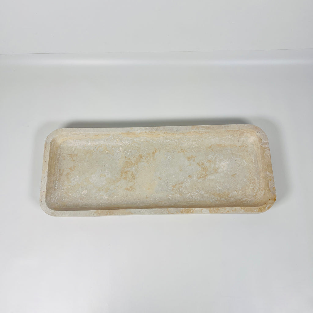 Zenith Travertine Tray