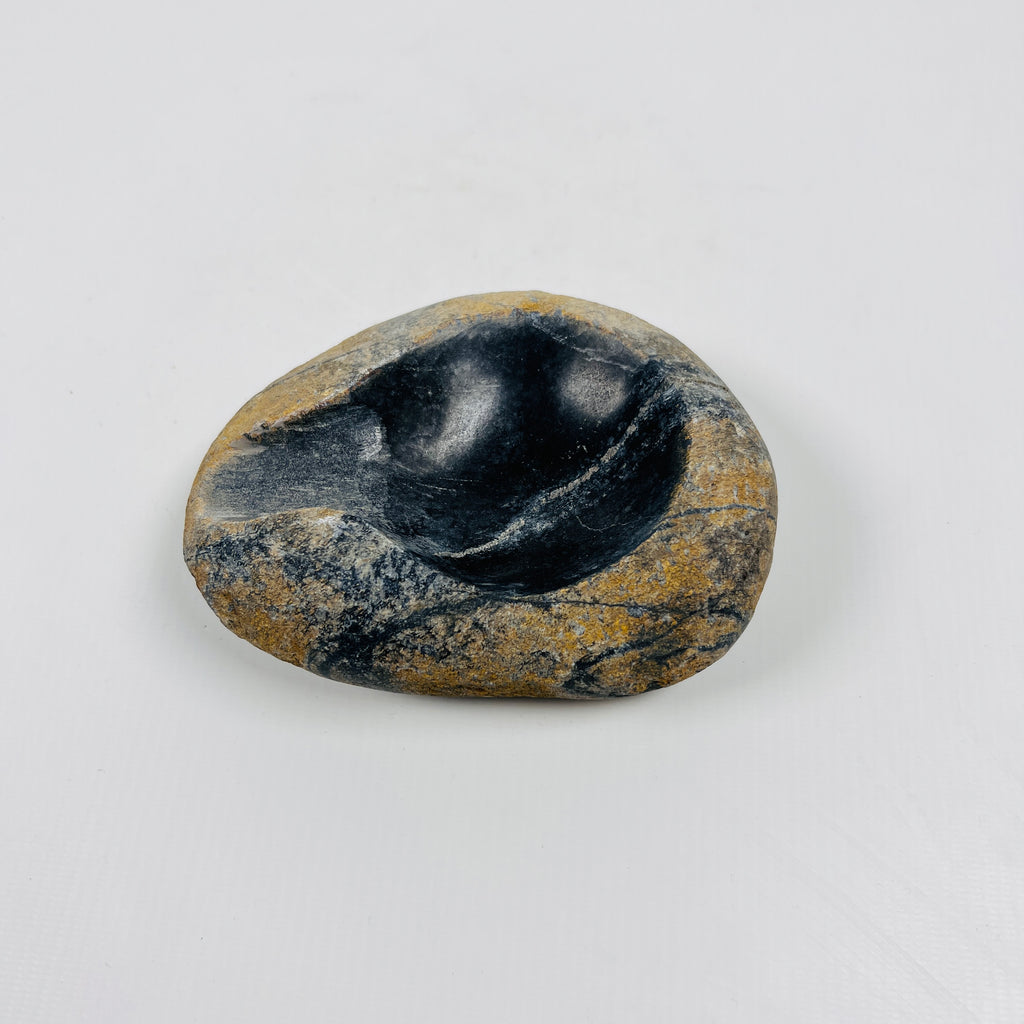 River Stone Midnight Streaked Ash Tray