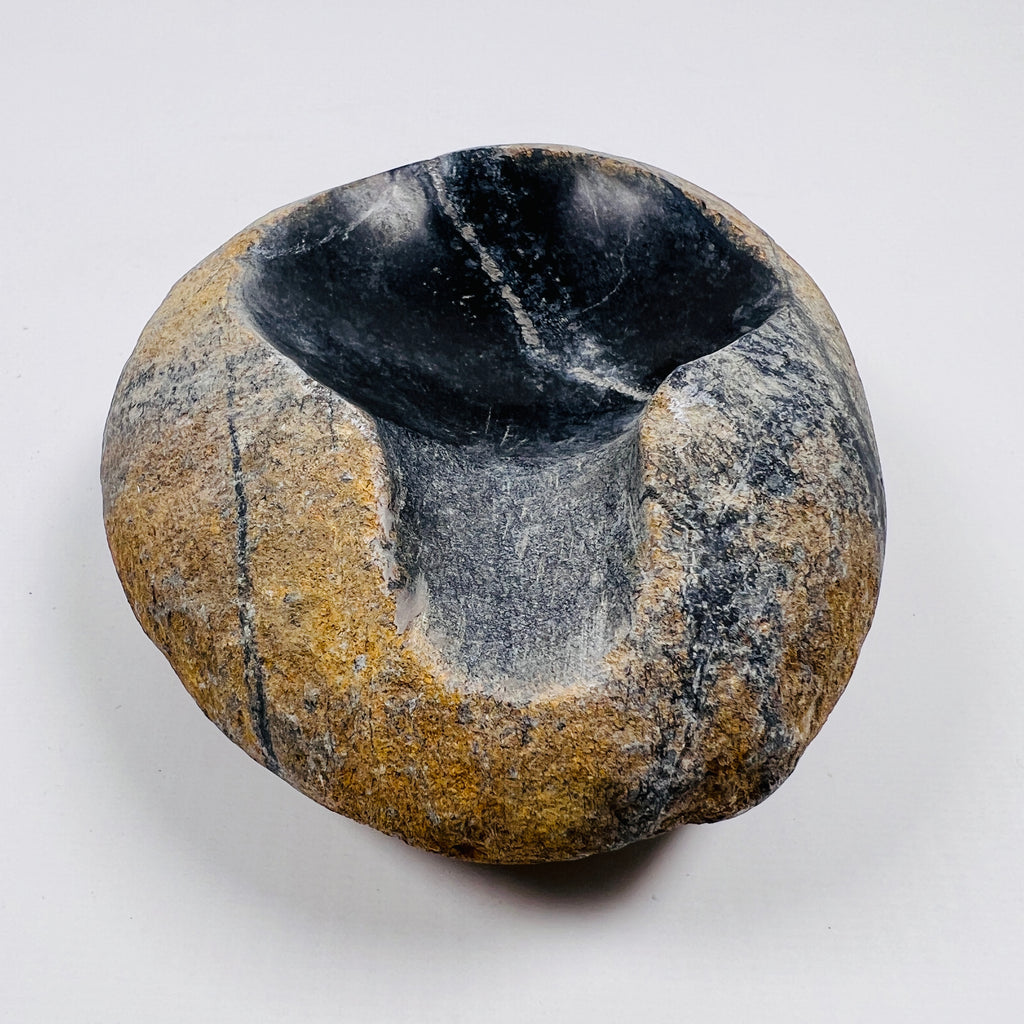 River Stone Midnight Streaked Ash Tray