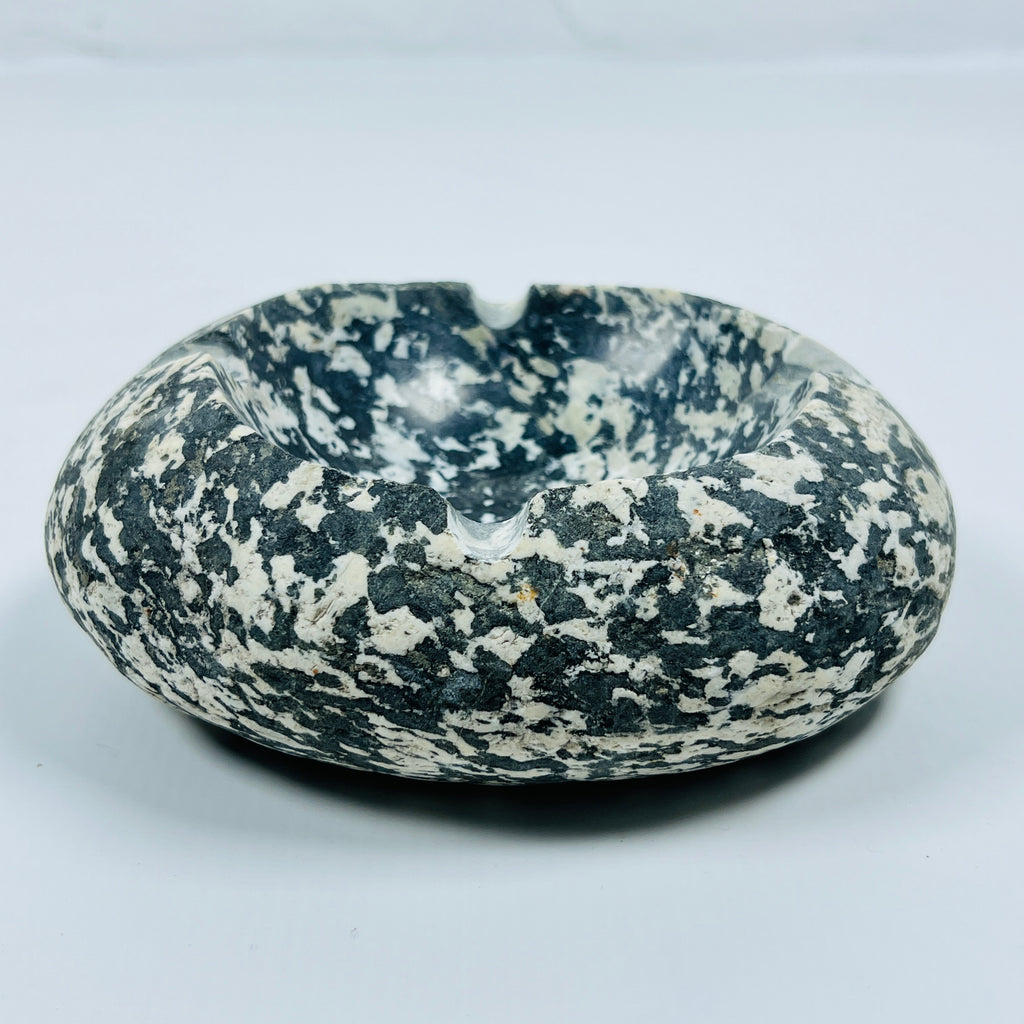 River Stone Polka Dotted Ash Tray